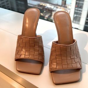 Marc Fisher Woven, Square Toe Heel